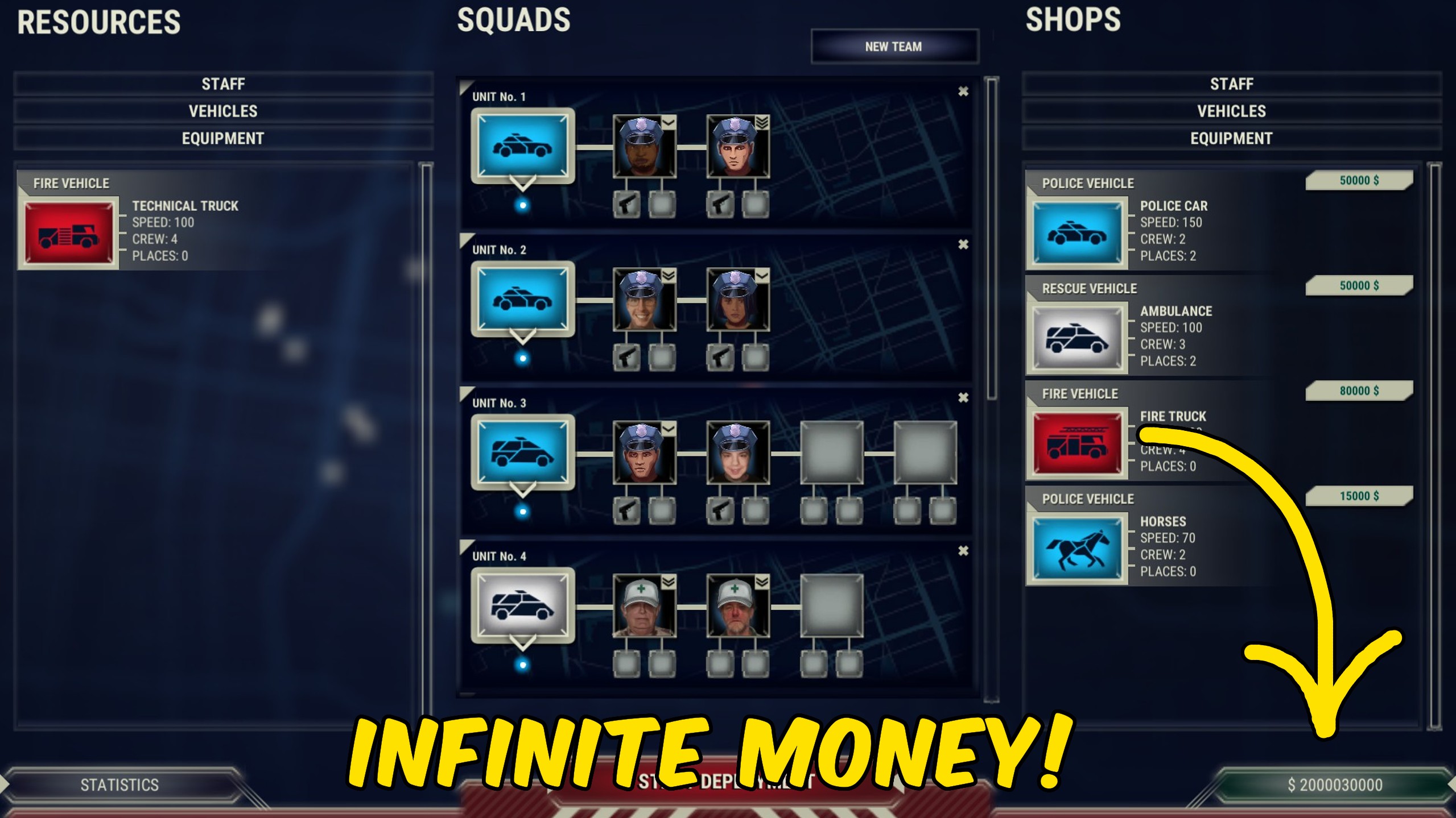 911 Operator — Give Cash (screenshot 2)